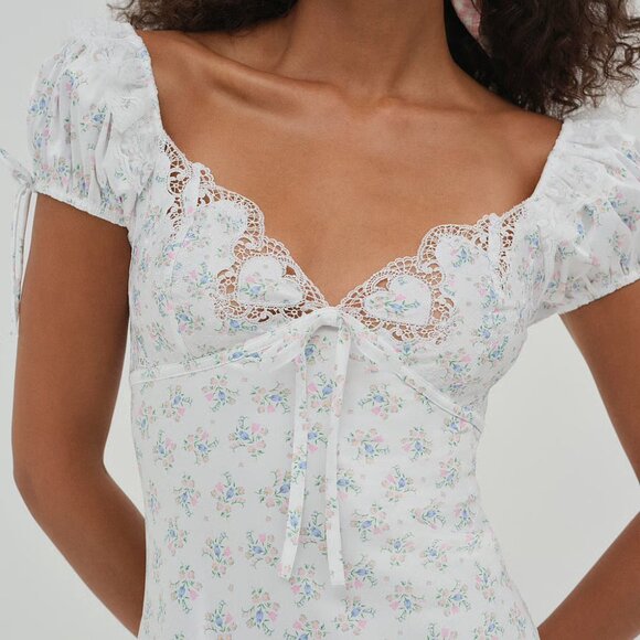 For Love & Lemons Sweet Escape Eyelet Slip Dress - Picture 3 of 3
